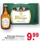 Premium Pils Stubbi Angebote von Bitburger bei E center Wiesbaden für 9,99 €