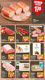 Geflügelwurst Angebot im aktuellen REWE Prospekt auf Seite 10