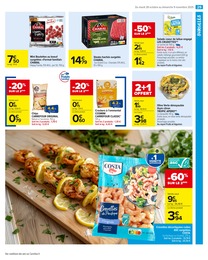 Prix et réduction Crevettes surgelées dans le prospectus Carrefour Market en cours Offre Crevettes surgelées dans le catalogue Carrefour Market du moment à la page 31