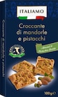 Croquant aux amandes et pistaches - ITALIAMO en promo chez Lidl Croquant aux amandes et pistaches - ITALIAMO dans le catalogue Lidl