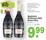 Aktuelles Prosecco DOC Extra Dry Angebot bei E center in Mannheim ab 9,99 €