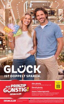 Segmüller Prospekt der aktuellen Woche, gültig von 10.07.2026 bis 25.07.2026 Aktueller Segmüller Prospekt "Zum Glück gibt’s Segmüller - Jetzt bis zu 1750 € sparen" mit 22 Seiten