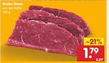 Netto Marken-Discount - Rinder-Steak Angebot im Prospekt Rinder-Steak bei Netto Marken-Discount im Prospekt "" für 1,79 €