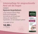 VITALIA Reformhaus Tübingen - Hyaluron Augenbalsam Angebot im Prospekt Hyaluron Augenbalsam bei VITALIA Reformhaus im Tübingen Prospekt für 16,99 €