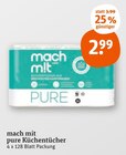 pure Küchentücher von mach mit im aktuellen tegut Prospekt für 2,99 €