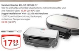 Aktuelle Waffeleisen Angebote bei GLOBUS in Siegen (Universitätsstadt) Aktuelles Sandwichtoaster XXL Angebot bei GLOBUS in Siegen (Universitätsstadt) ab 17,99 €