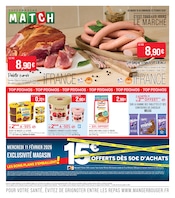 Catalogue Supermarchés Supermarchés Match en cours à Bartenheim la Chaussee et alentours, "C'EST TOUS LES JOURS LE MARCHÉ", 22 pages, 10/02/2026 - 22/02/2026
