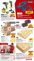 Einhell Angebot im aktuellen toom Baumarkt Prospekt auf Seite 3