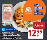 Hähnchen-Brustfilets von Meine Metzgerei im aktuellen ALDI SÜD Prospekt für 12,99 €