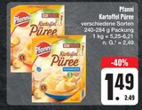 Kartoffel Püree Angebote von Pfanni bei E center Schweinfurt für 1,49 €