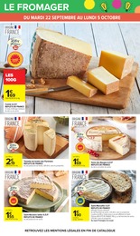 Offre Comté dans le catalogue Carrefour du moment à la page 35