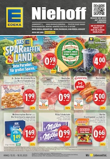 EDEKA Prospekt der Woche "Aktuelle Angebote" Seite 1, 13.10.2025 bis 18.10.2025 für Melle Aktueller EDEKA Prospekt "Aktuelle Angebote" Seite 1 von 24 Seiten für Melle