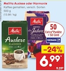 Auslese oder Harmonie im Angebot bei Netto Marken-Discount in Sankt Augustin Auslese oder Harmonie Angebote von Melitta bei Netto Marken-Discount Sankt Augustin für 6,99 €