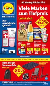 Aktueller Lidl Prospekt "LIDL LOHNT SICH" Seite 1 von 71 Seiten für Berlin