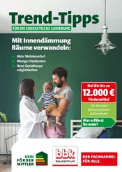 Aktueller Baubedarf Konz Prospekt mit Garten, "Trend-Tipps für die energetische Sanierung", Seite 1