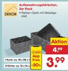Aufbewahrungskörbchen, 3er Pack im Angebot bei Netto Marken-Discount in Dresden Aufbewahrungskörbchen, 3er Pack Angebote von DEKOR bei Netto Marken-Discount Dresden für 3,99 €