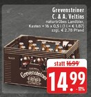Aktuelle Veltins Angebote bei EDEKA in Meerbusch Aktuelles Grevensteiner Angebot bei EDEKA in Meerbusch ab 14,99 €