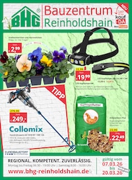 Aktueller Bauzentrum Reinholdshain Baumärkte Prospekt für Pesterwitz: REGIONAL.KOMPETENT.ZUVERLÄSSIG. mit 8 Seiten, 07.03.2026 - 20.03.2026