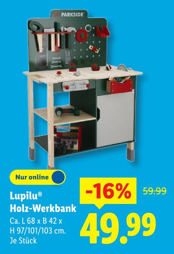 Holz-Werkbank