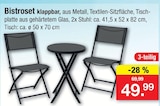 Bistroset klappbar im aktuellen Zimmermann Prospekt