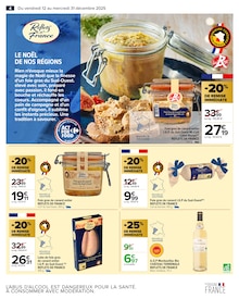 Promotion Foie Gras dans le prospectus Carrefour, valable du 12/12/2025 au 31/12/2025 Promo Foie Gras dans le catalogue Carrefour du moment à la page 6