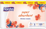 Essuie-tout 3 plis - FLORAYS en promo chez Lidl Essuie-tout 3 plis - FLORAYS dans le catalogue Lidl