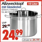 Allzwecktopf mit Glasdeckel Angebote bei Wreesmann Aurich für 24,99 €