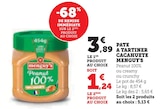 Pâte à tartiner cacahuète - Menguy's à 1,24 € dans le catalogue U Express
