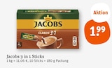 Jacobs 3 in 1 Sticks Angebote bei tegut Coburg für 1,99 €
