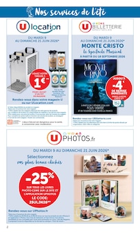 Promotion Vêtements Femme dans le prospectus Super U, valable du 09/06/2026 au 21/06/2026 Promo Vêtements Femme dans le catalogue Super U du moment à la page 2