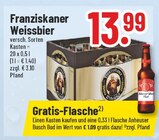 Weissbier Angebote von Franziskaner bei Trinkgut Soest für 13,99 €