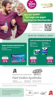 Aktueller mea - meine apotheke Prospekt (Biberach (Riß), 4 Seiten zum blättern mea - meine apotheke Prospekt Unsere September-Angebote mit 4 Seiten