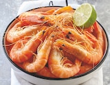 Crevettes cuites dans le catalogue Intermarché Contact
