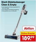 Aktuelles Stielstaubsauger Clean & Empty Angebot bei Netto Marken-Discount in Münster ab 189,99 €