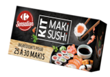 Kit maki sushi - CARREFOUR SENSATION en promo chez Carrefour Market Vitry-sur-Seine à 4,79 €