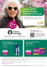 Aktueller mea - meine apotheke Apotheken Prospekt für Villingendorf: Unsere April-Angebote mit 4} Seiten, 01.04.2024 - 30.04.2024