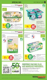 Prix et réduction Lait Bio dans le prospectus Intermarché Hyper en cours Offre Lait Bio dans le catalogue Intermarché Hyper du moment à la page 17