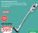 Hand-/Akkusauger HV7152 von Severin im aktuellen GLOBUS Prospekt