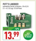 Marktkauf Ahlen - Landbier Angebot im Prospekt Landbier bei Marktkauf im Ahlen Prospekt für 13,99 €