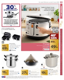 Offre Friteuse dans le catalogue Carrefour du moment à la page 33