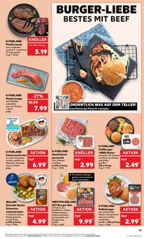 Hackfleisch im Kaufland Prospekt "Aktuelle Angebote" mit 48 Seiten (Ludwigshafen (Rhein))