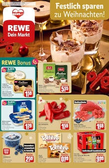 Aktueller REWE Prospekt "Dein Markt" für Gütersloh Aktueller REWE Prospekt für Gütersloh mit Seiten