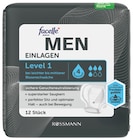 Hygiene-Einlagen Men im Rossmann Prospekt Hygiene-Einlagen Men von Facelle Diskret im aktuellen Rossmann Prospekt für 2,99 €