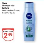 Shampoo im Angebot bei GLOBUS in Castrop-Rauxel Shampoo Angebote von Nivea bei GLOBUS Castrop-Rauxel für 2,49 €