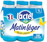 Lait demi-écrémé Matin léger - Lactel dans le catalogue Colruyt