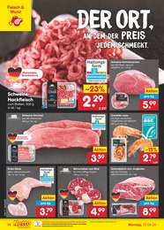 Hackfleisch Angebot im aktuellen Netto Marken-Discount Prospekt auf Seite 16