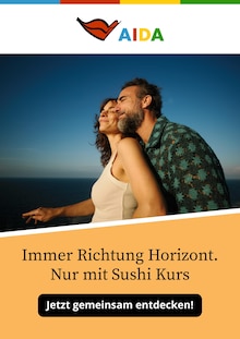 AIDA Prospekt Immer Richtung Horizont. Nur mit Sushi Kurs mit  Seite in München und Umgebung