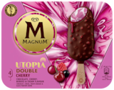 Bâtonnet Glacé Utopia Double Cherry x4 - Magnum à 2,69 € dans le catalogue Netto