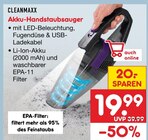 Aktuelle Staubsauger Angebote bei Netto Marken-Discount in Rostock Aktuelles Akku-Handstaubsauger Angebot bei Netto Marken-Discount in Rostock ab 19,99 €