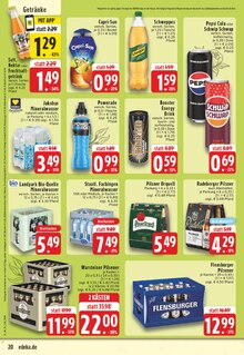 Cola im EDEKA Prospekt "Aktuelle Angebote" mit 34 Seiten (Lünen)